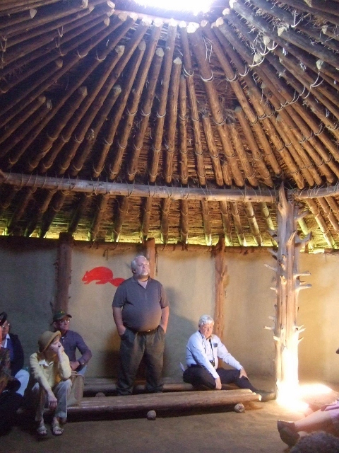 Inside a Town Creek Indian Mound